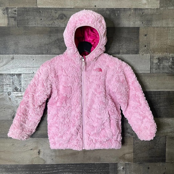SOLD The North Face Girls Reversible Jacket Small - Picture 3 of 4